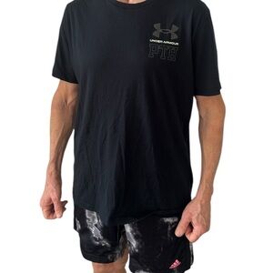 Under Armour Men's Black Short Sleeve Tee